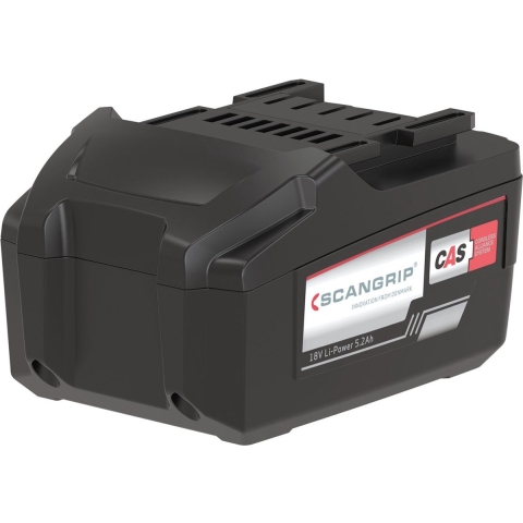 Scangrip CAS BATTERIJ | 18V | LI-POWER | 5,2AH | 03.6121 - 03.6121