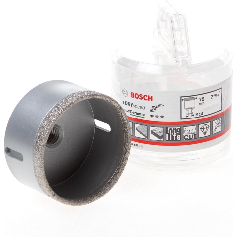 Bosch Accessoires Diamantboren voor droog boren Dry Speed Best for Ceramic 75 x 35 mm 1st - 2608587133