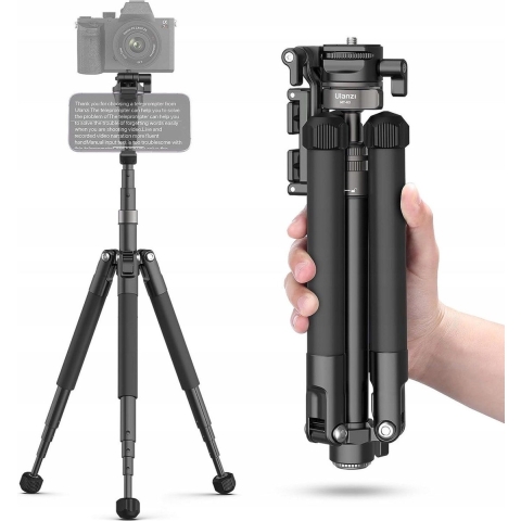 Ulanzi MT-63 lichtgewicht reisstatief 145cm met tel.houder