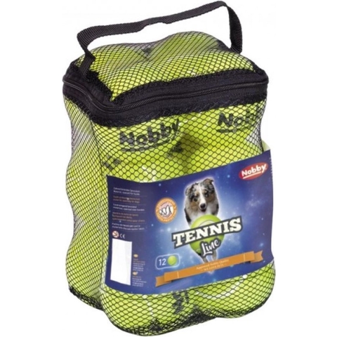 Nobby Tennisballen - Dierenspeelgoed - Geel