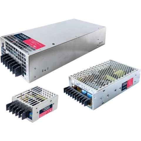 TracoPower TXLN 110-124 AC/DC-netvoedingsmodule gesloten 24 V/DC 4.6 A 110 W