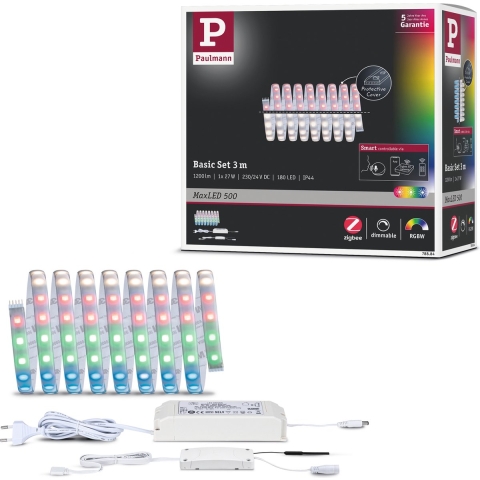 Paulmann 78884 LED-strip basisset Met connector (male) 24 V 3 m Warmwit 1 set(s)