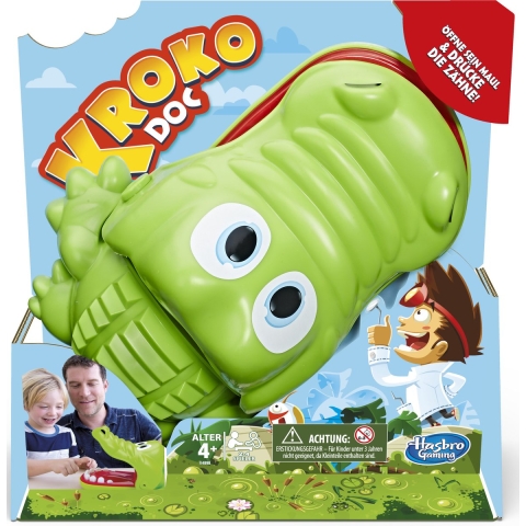 Hasbro B0408100 Hasbro behendigheidsspel Croc Doc