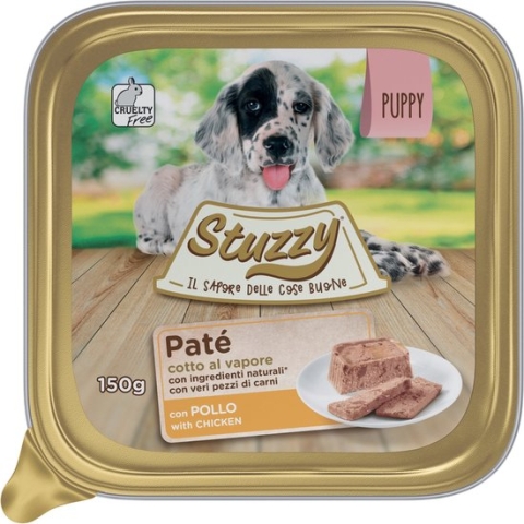 Stuzzy Puppy Kip - Hond - Natvoer - 22 x 150 gr