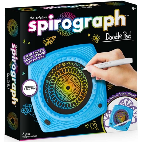 Spirograph Tekenset - Doodleblok - Spirograph - OneSize - Creatieve Speelset
