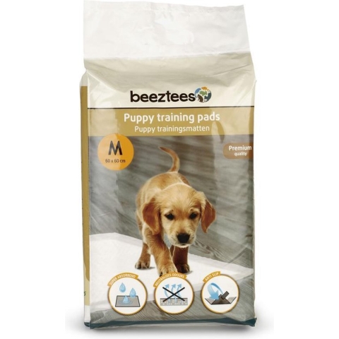 Beeztees Puppy Trainingsmatten - Hond - M - 60x60 cm - 15ST