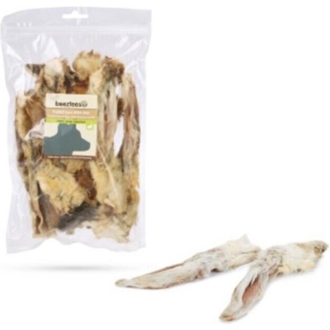 Beeztees konijnenoren met haar 200 gram