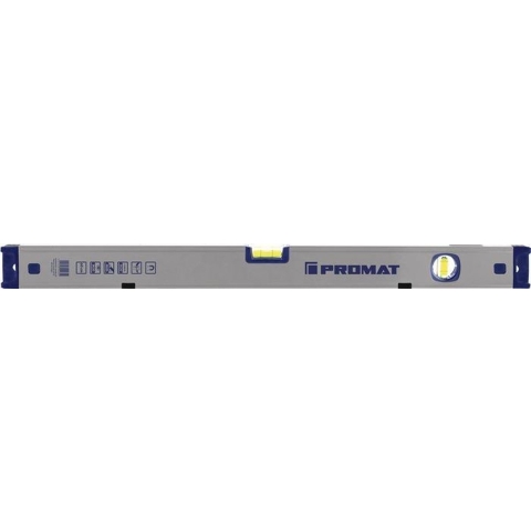 Promat Waterpas | 100 cm | aluminium zilver | ± 0,5mm/m met magneet - 4000857178 4000857178
