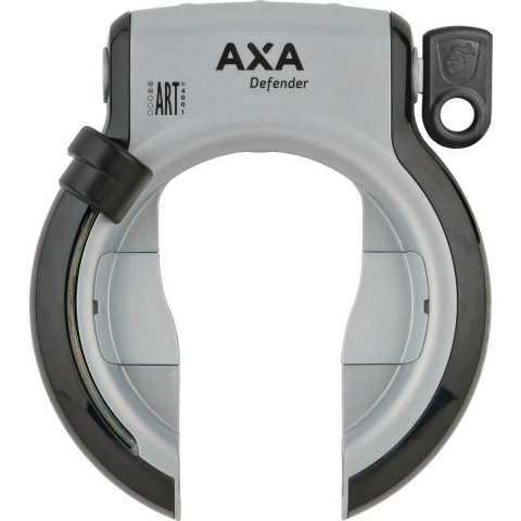 AXA Defender ART 2 sterren keurmerk - Frameslot - Met plug-in mogelijkheid - Zilver-Zwart