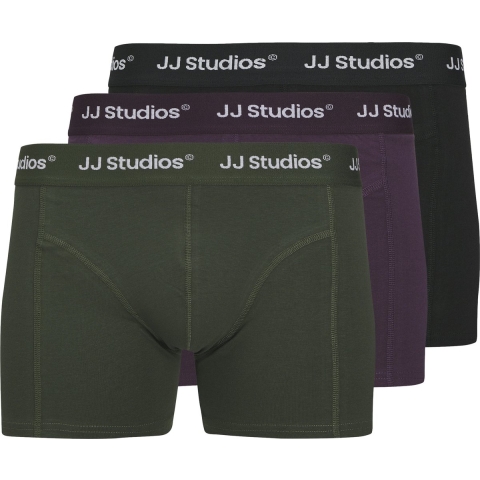 Jack & Jones Boxershorts - 3-pack - JacSoho - Black Pack/WB Duf - Jack & Jones - 10 jaar (140) - Boxershorts