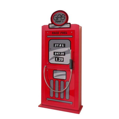 Kast Pomp 1-deurs Rood