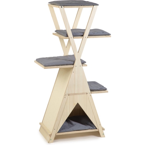 Beeztees Mirza - Krabpaal - Hout - 70x40x135 cm