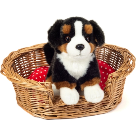Knuffeldier Berner Sennen hond - pluche knuffel - premium knuffels - 21 cm - honden knuffel -