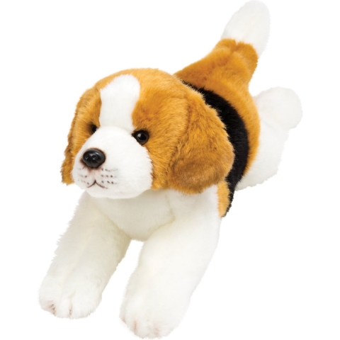 Suki Gifts Knuffel Beagle - hondenras knuffeldier - 30 cm - pluche -