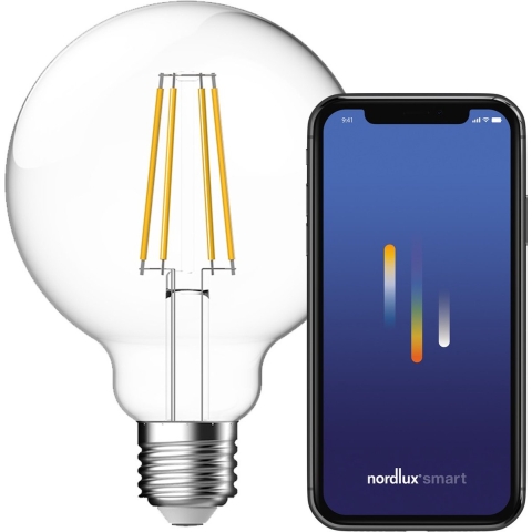 Nordlux LED Globe G95 E27 4,7-40W filament helder SMART dimbaar - 2770080