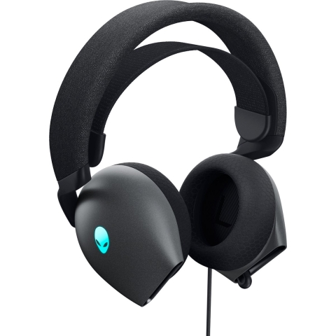 Dell AW520H-G-DEAM Over Ear koptelefoon Gamen Kabel Stereo Grijs High-Resolution Audio