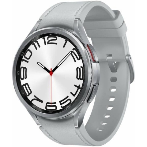 Samsung Galaxy Watch6 Classic, 47mm, Bluetooth, Zilver (Zilver)