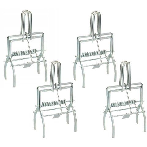 Mollenklem - 4x - 18 x 13 x 11 cm - mollenverjager - mollen klemmen - mollenval -