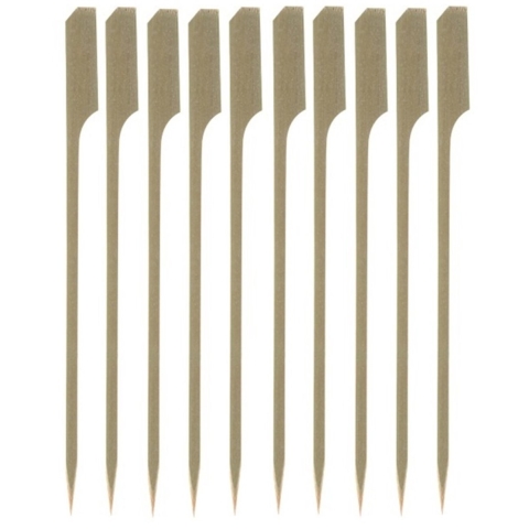 Cosy & Trendy Bamboe prikkers - hapjes prikkertjes - 500x stuks - 12 cm -