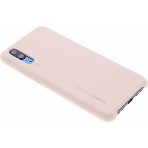 Silicon Case Hoesje Huawei P20 - Roze