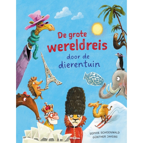 De grote wereldreis door de dierentuin (Hardback)