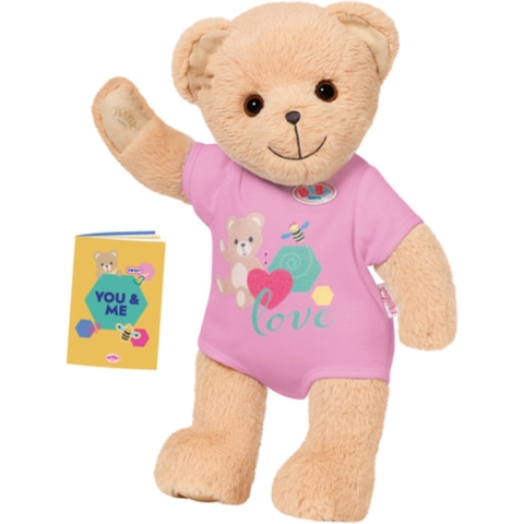 BABY born - Beer roze Pluchenspeelgoed