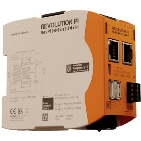 Revolution Pi by Kunbus RevPi Connect S 32 GB PR100364 PLC-uitbreidingsmodule 24 V/DC