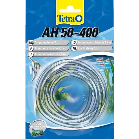 Tetra - Aquariumpomp - Aquarium - Tetra Ah50/400 Luchtslang 2,5m - 3,5x12x19cm Transparant - 1st