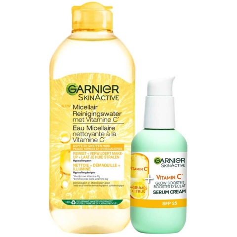 Garnier Serum en Reinigingswater Pakket