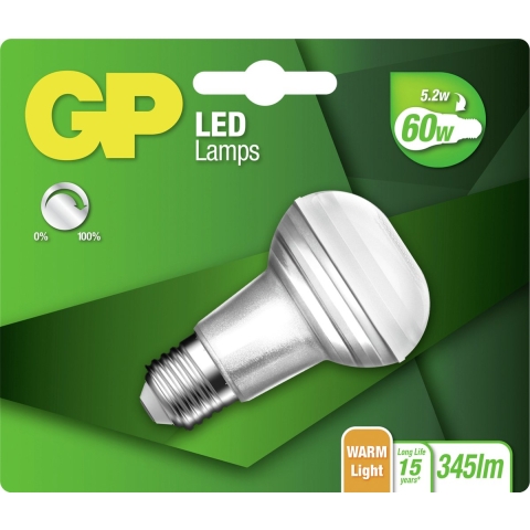 GP Lighting Gp Led R63 Reflect. D 5,2w E27