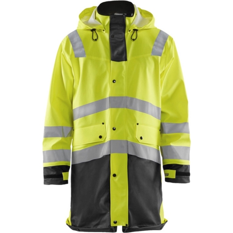Blåkläder Regenjas High-Vis LEVEL 3 43262005 | High-Vis Geel/Zwart | Maat 4XL - 7330509570180