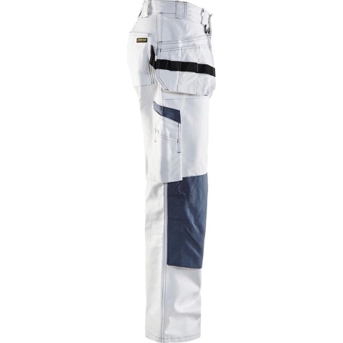 Blåkläder Schilders Werkbroek 15311210 | Wit/Donkergrijs | Maat 54 - 7330509755150