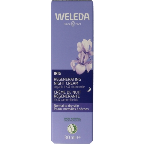 WELEDA Nachtcrème Iris Regenererende 30 ml