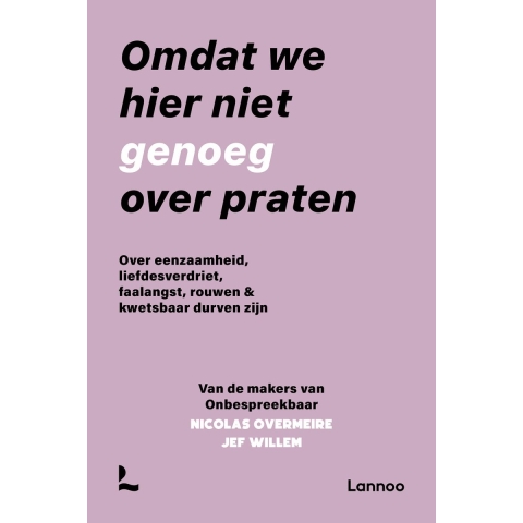 Omdat we hier niet genoeg over praten (Paperback)