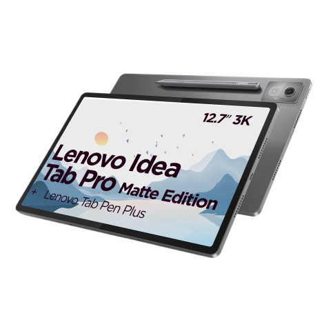 Lenovo Idea Tab Pro Matte Display + Pen Plus - 12.7 Inch 256 Gb Grijs Wifi