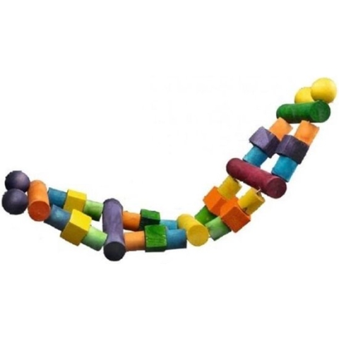Beeztees Ladder+Blokken - Papegaai - 64x18 cm