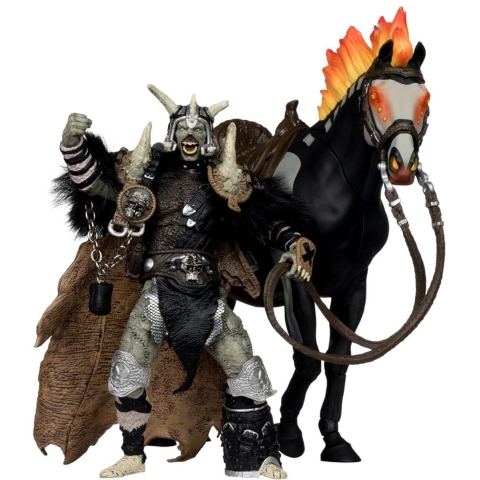 McFarlane Spawn 2-Pack Bloodaxe with Horse (Gold Label)