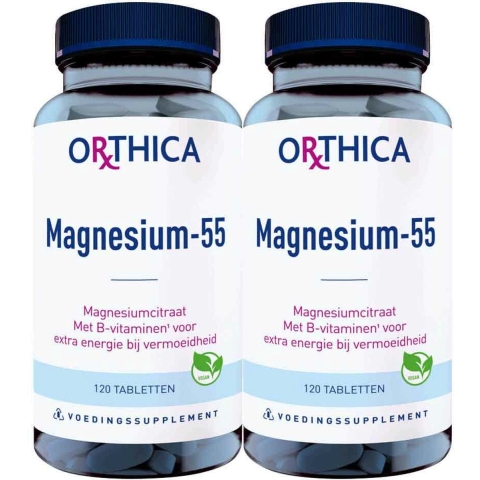 Gratis Verzending: 2x Orthica Magnesium-55 120 tabletten