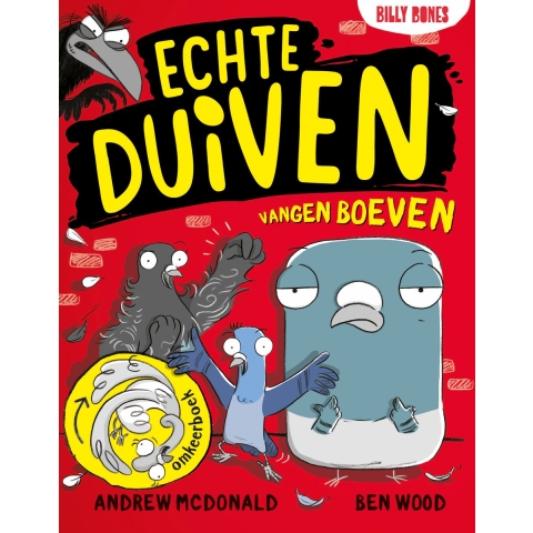 Omkeerboek: Echte duiven vangen boeven & Echte duiven verslinden gevaar (Hardback)