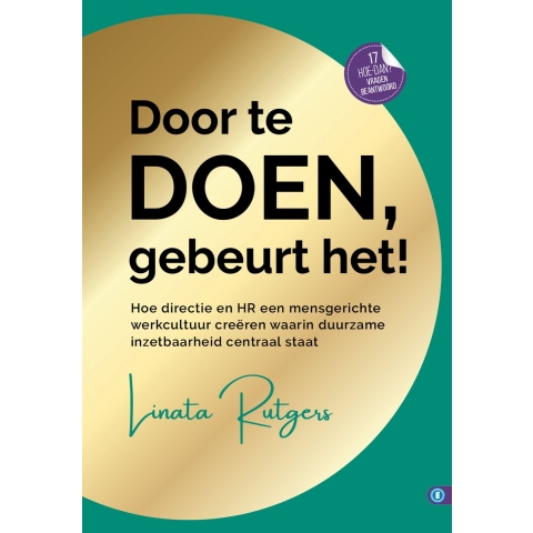 Door te doen gebeurt het! (Hardback)