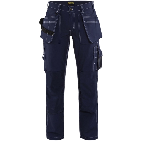 Blåkläder Dames werkbroek 15451370 | Marineblauw | Maat 42 - 7330509232378