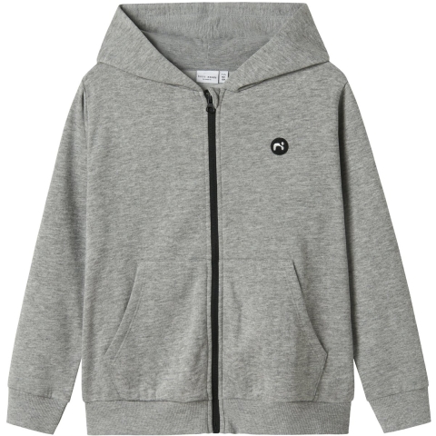 Name It Hoodie - Noos - Zweet - NkmVimo - Grey Melange - Name It - 11-12 jaar (146-152) - Hoodie