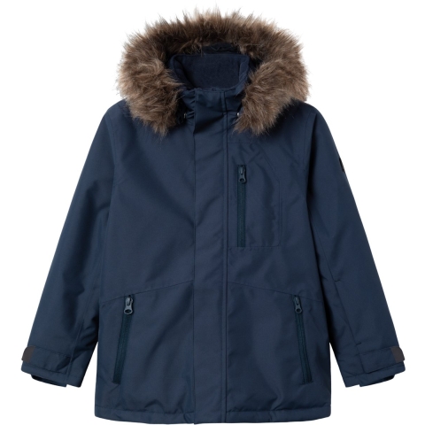 Name It Winterjas - NkmSneeuw - Noos - Dark Sapphire - Name It - 6 jaar (116) - Winterjas
