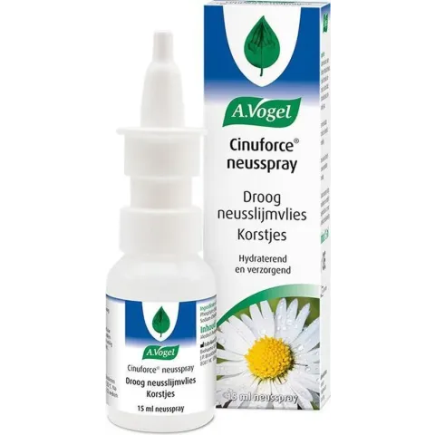 A.Vogel Cinuforce neusspray droog neusslijmvlies korstjes - 15 ml