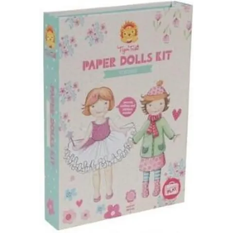 Aankleedpoppen - Vintage - Papier