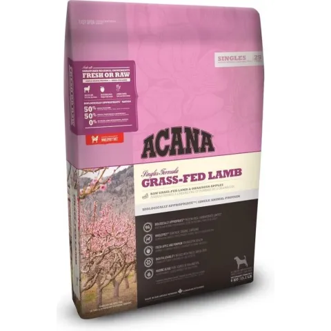 Acana singles grass-fed lamb dog hondenvoer 6 kg
