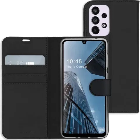 Accezz Wallet Softcase Booktype Samsung Galaxy A33 hoesje - Zwart
