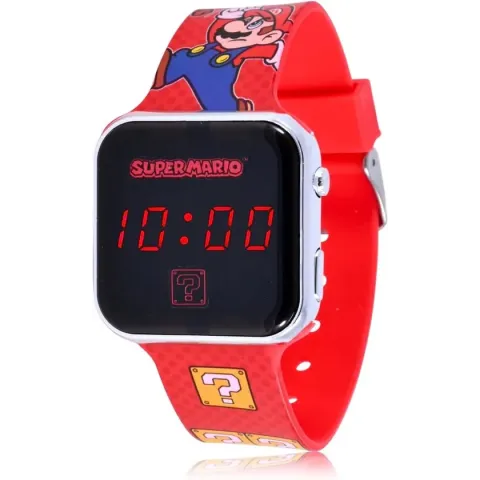 Accutime Super Mario LED Horloge - Kinderhorloge (GSM4107)