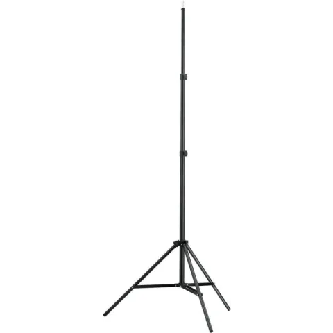 Achtergrondsysteem met zwart doek 500 x 300 cm