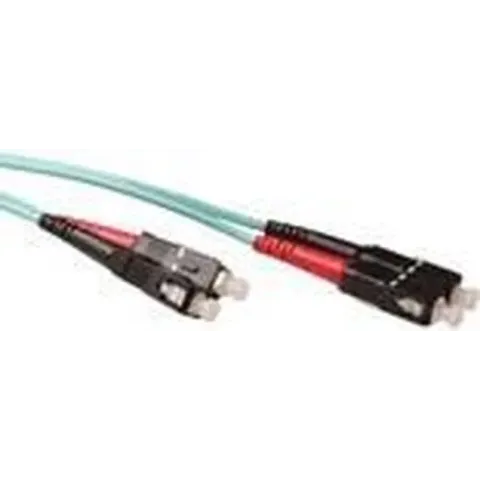 ACT 10 meter LSZH Multimode 50/125 OM3 glasvezel patchkabel duplex met SC connectoren RL3610